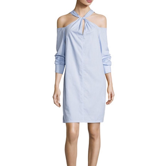 RAG & BONE Collingwood Cold Shoulder Dress - Picture 1 of 6
